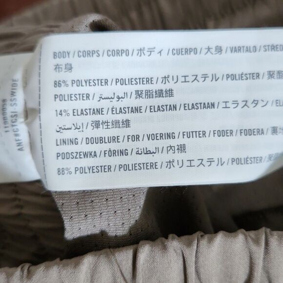 Abercrombie & Fitch YPB motionTEK Lined Flyaway Short, Beige Gray, Size XS - Picture 6 of 9